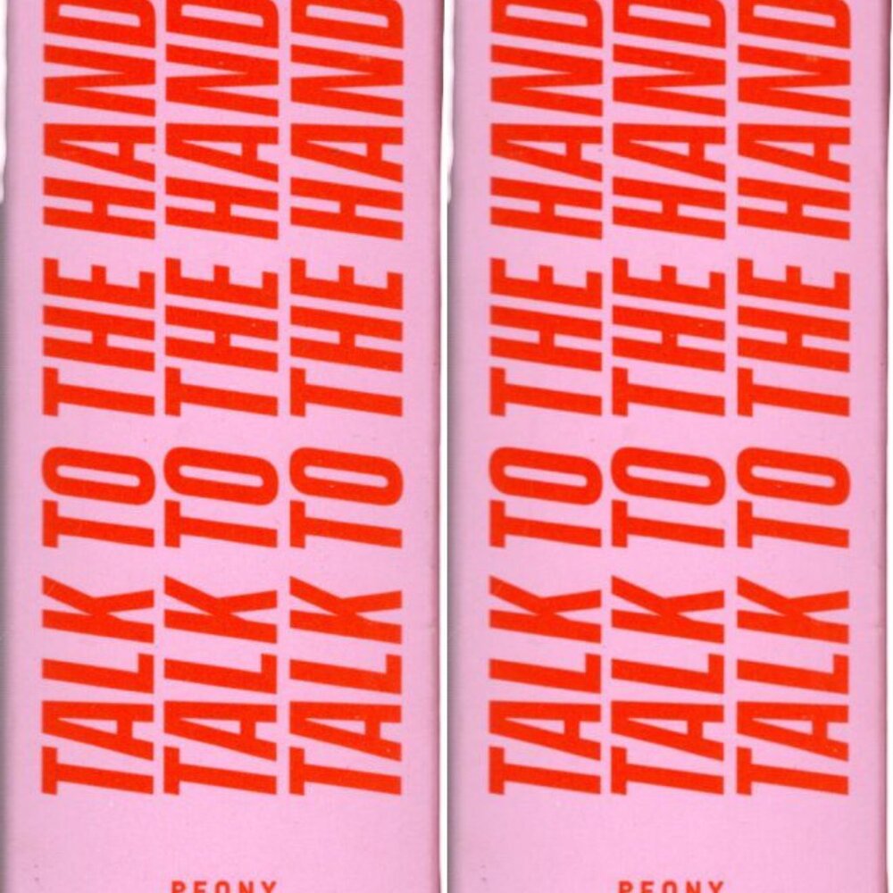 Yes Studio Talk to the Hand Peony Hand Cream 1.7 FL oz. (Set of 2)